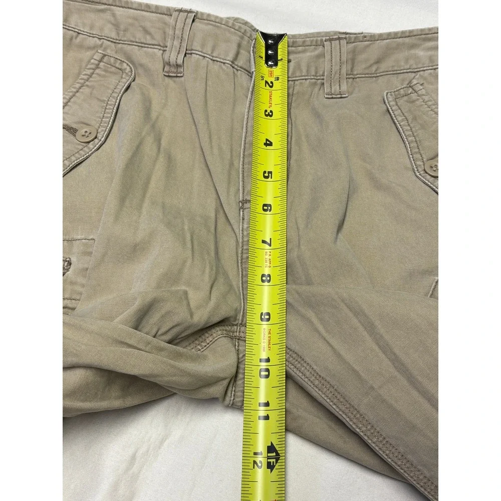 VTG Y2K Polo Ralph‎ Lauren Mens Cargo Pants Khaki Tan Size 16 W28XL28